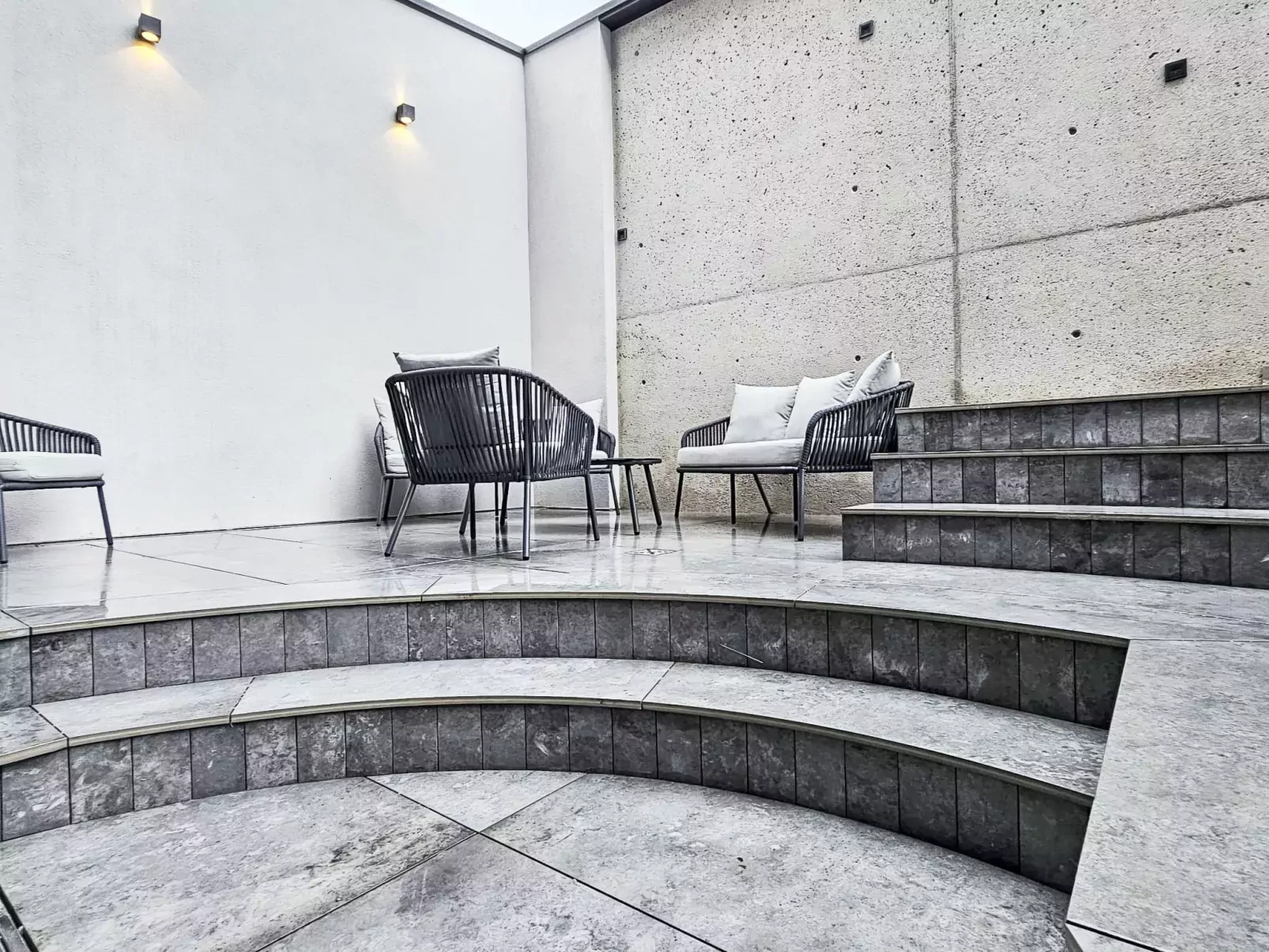 Das rocking home-Buiten