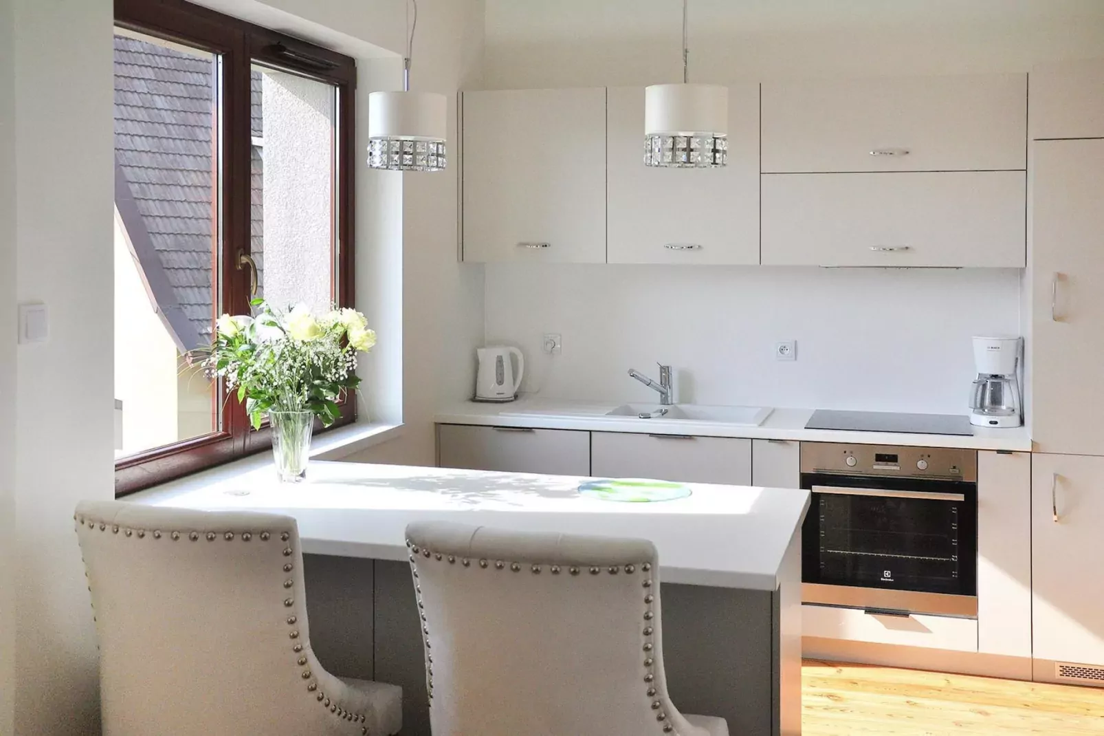 Semi-detached house Miedzyzdroje 150 qm-Eetkamer