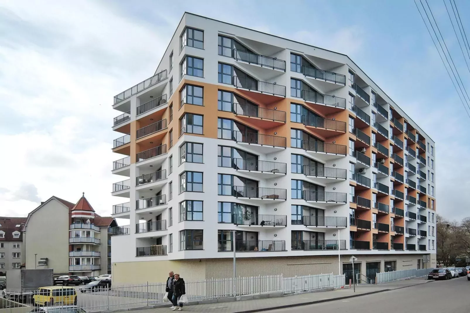 Modern apartment in Miedzyzdroje 100m from the sea 55 qm Typ A App