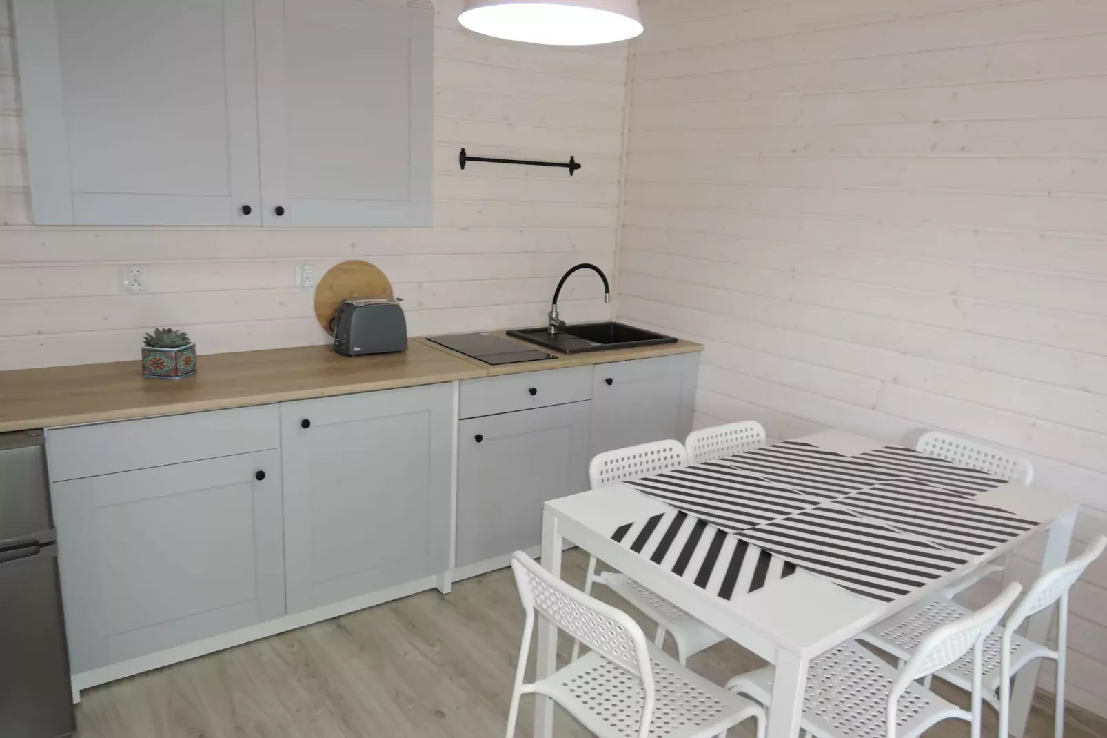 Holiday homes Rewal 60 qm Kapitäns Haus-Keuken