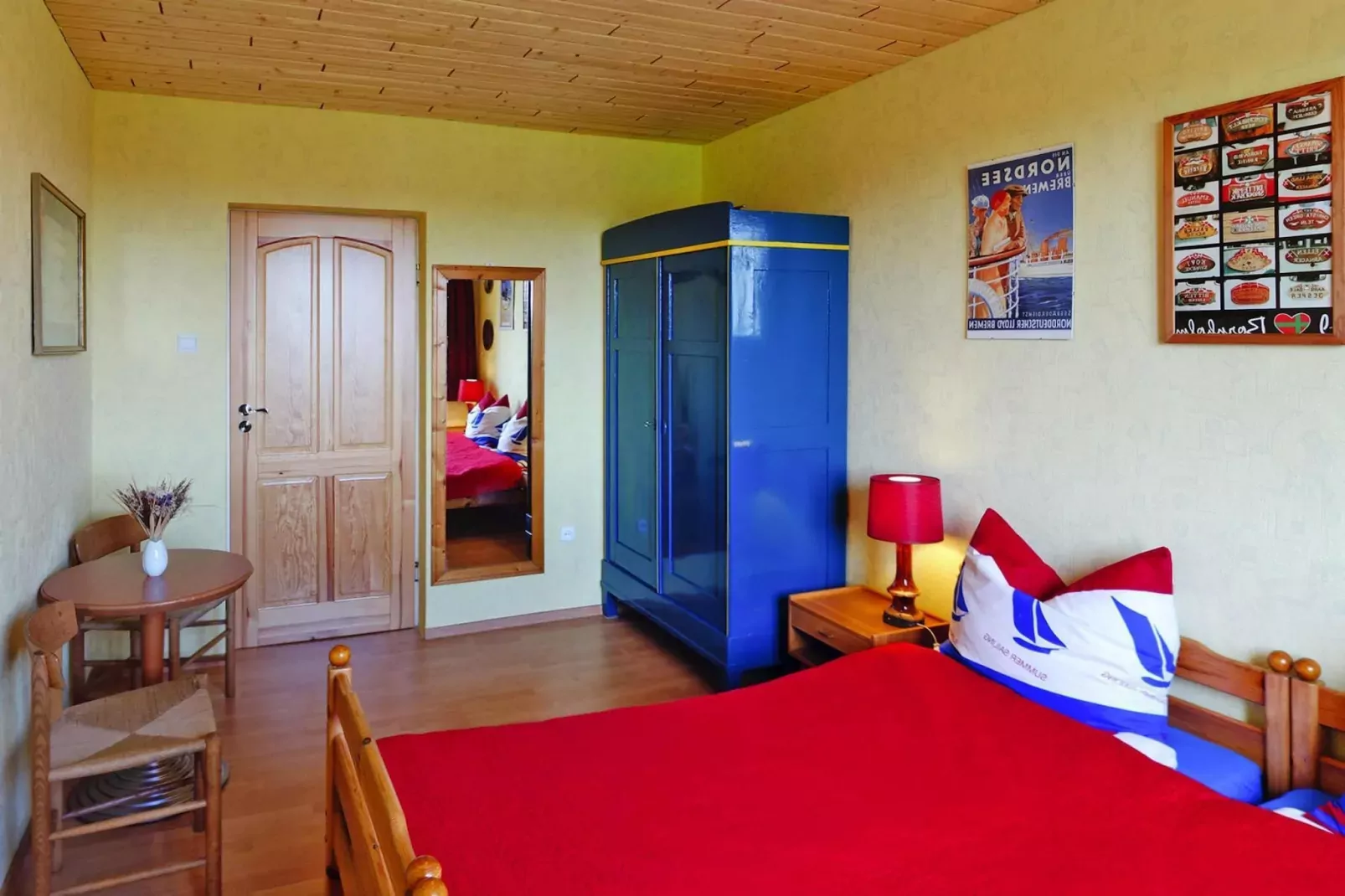 Holiday flat Lubin-Slaapkamer