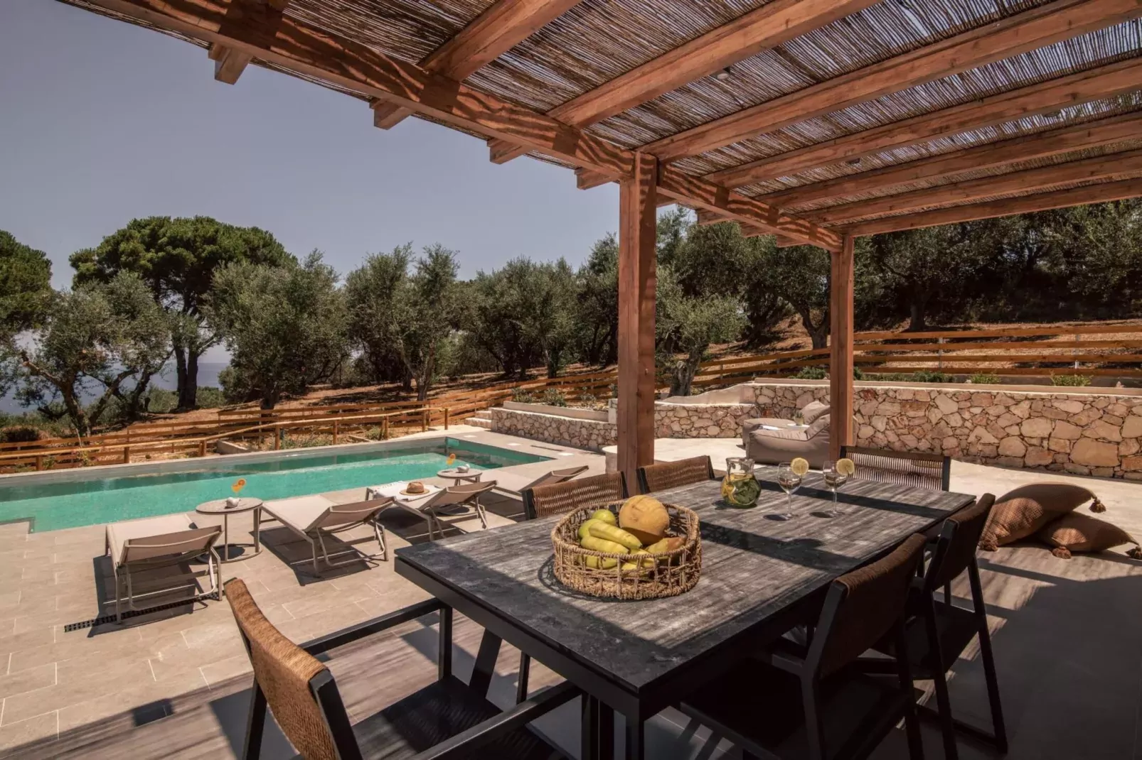 Villa Cossoro Ena in Zakynthos-Zwembad