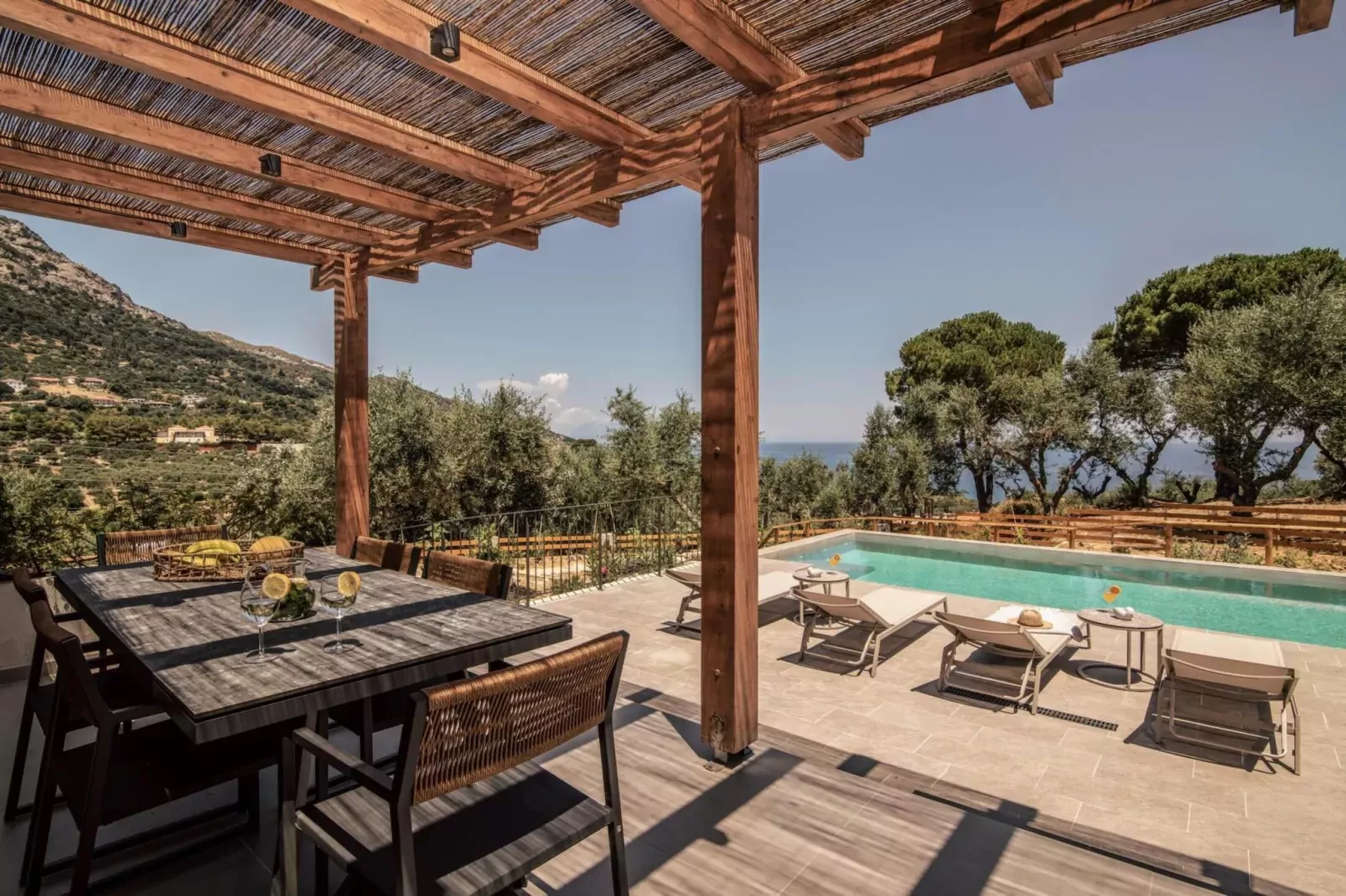Villa Cossoro Ena in Zakynthos-Zwembad