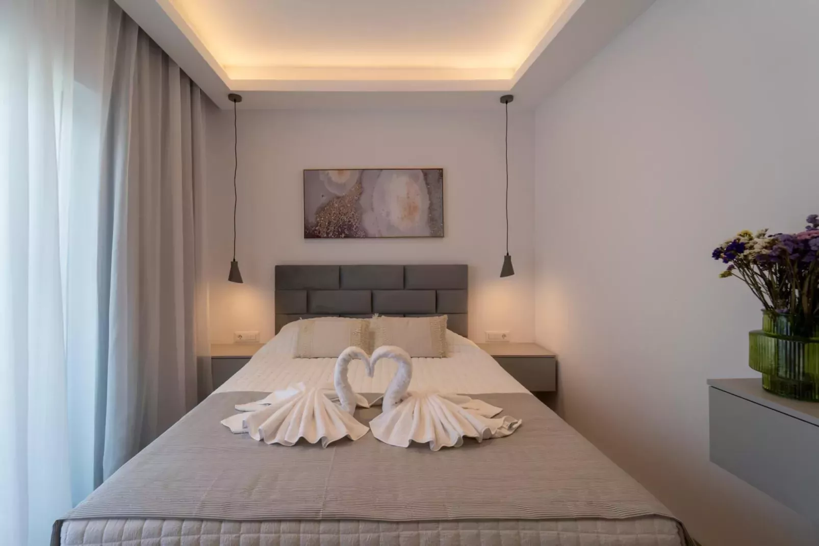Diamond Villa with swimming pool-Slaapkamer