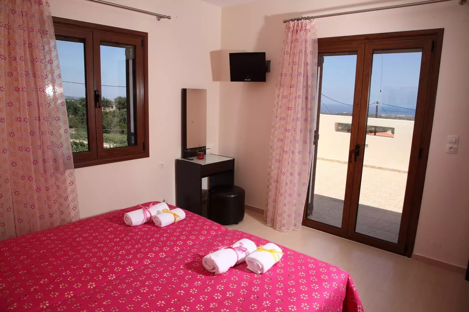 Agnanti Despoina villa with private pool-Slaapkamer
