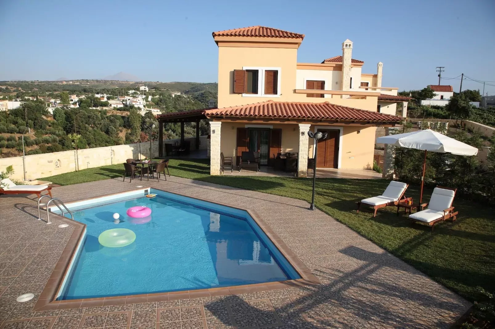 Agnanti Marina villa with private pool-Zwembad