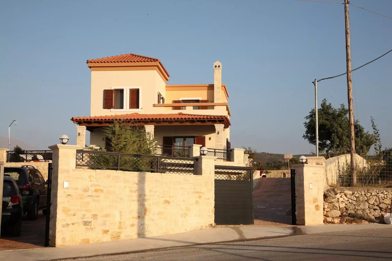 Agnanti Marina villa with private pool-Hal-ontvangst