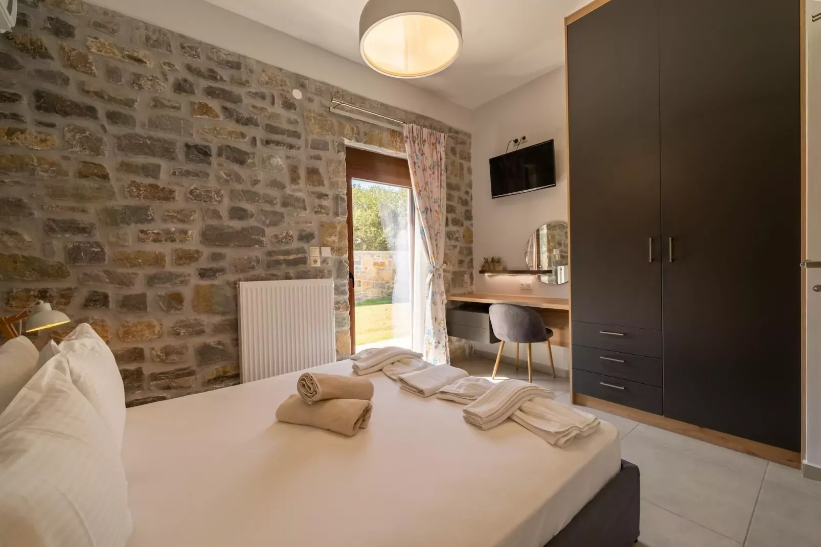 Villa Liatiko with private pool-Slaapkamer