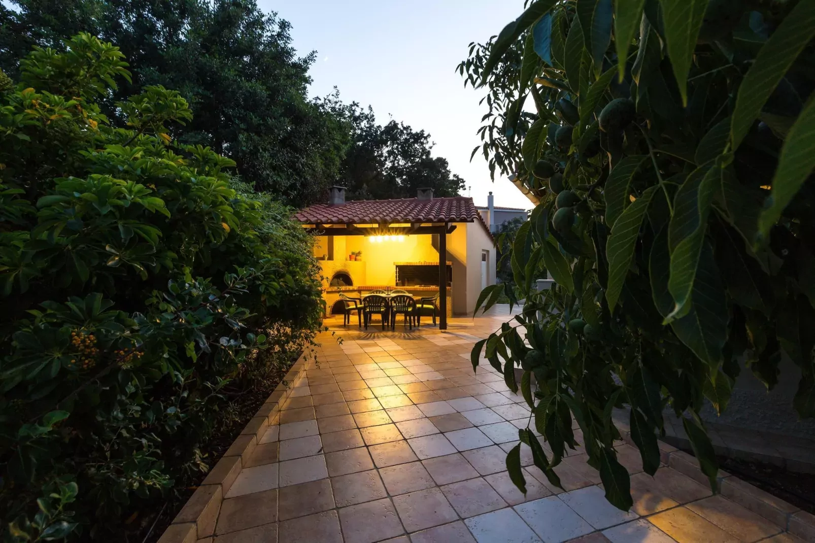 Villa Filia in Prines-Terrasbalkon