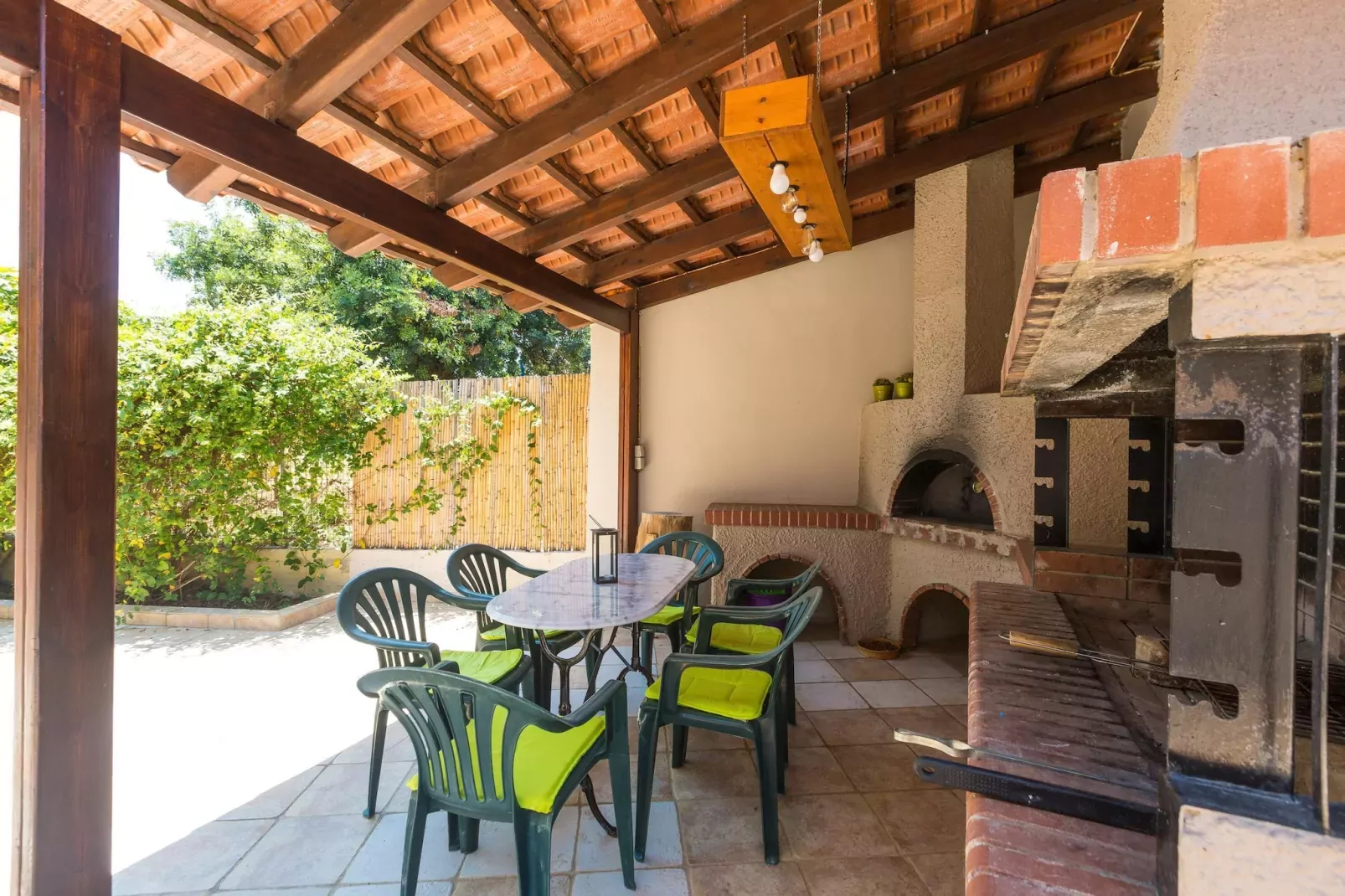 Villa Filia in Prines-Terrasbalkon