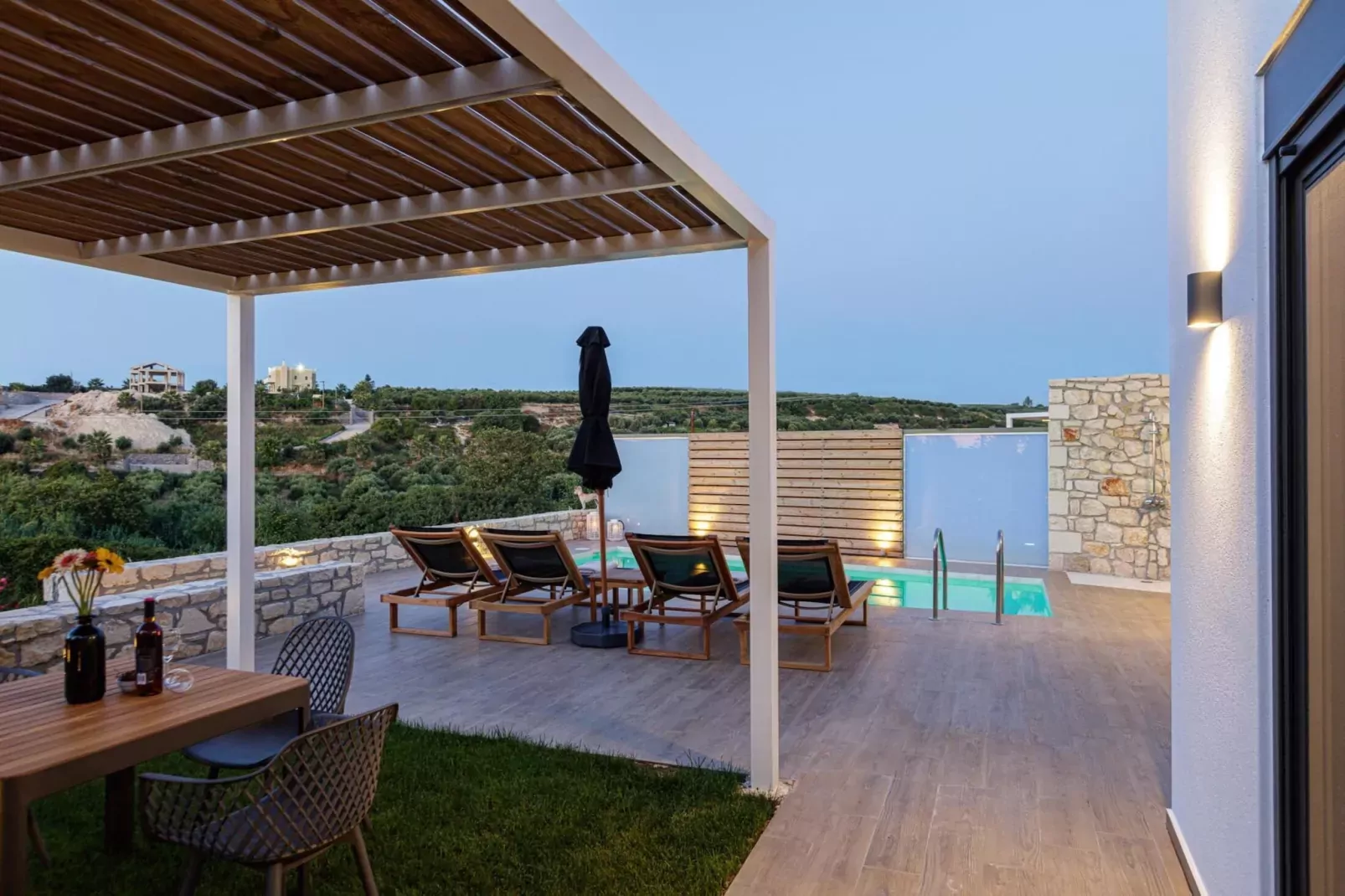 Luxury Villa Verde-Zwembad
