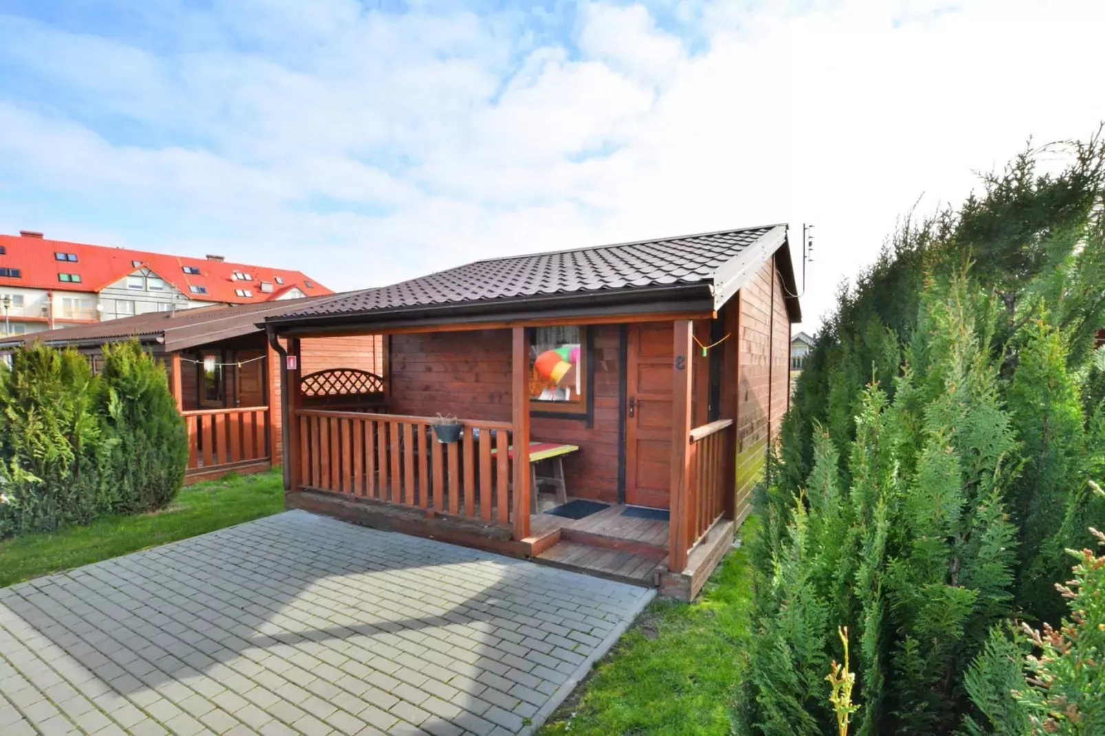 Domek parterowy 30 m2 TYP B Ustronie Morskie-Buitenkant zomer