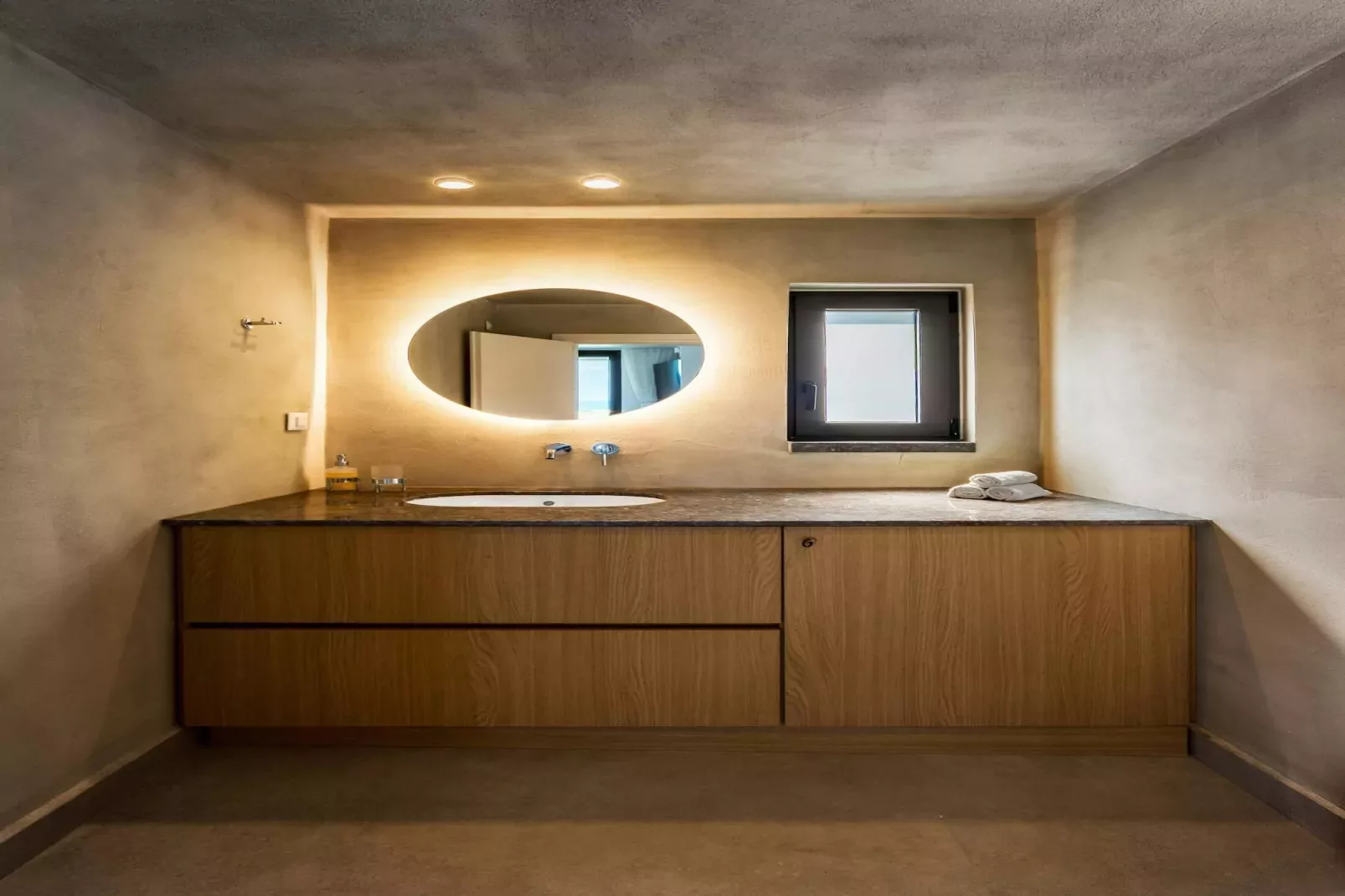 Villa Kamelia with pool-Badkamer