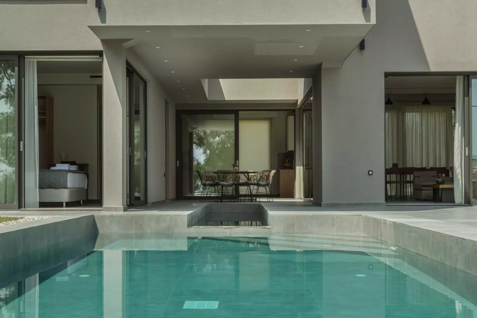 Luxury Villa Mon II Vassilikos-Zwembad
