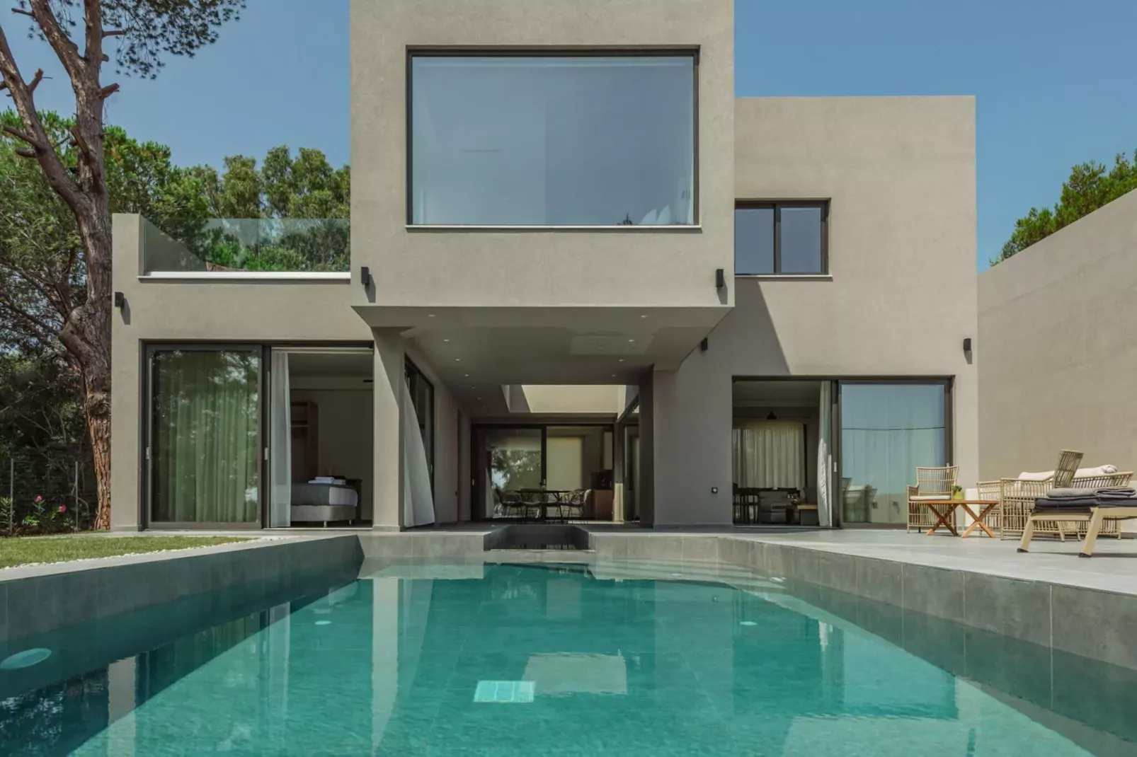 Luxury Villa Mon II Vassilikos-Uitzicht zomer