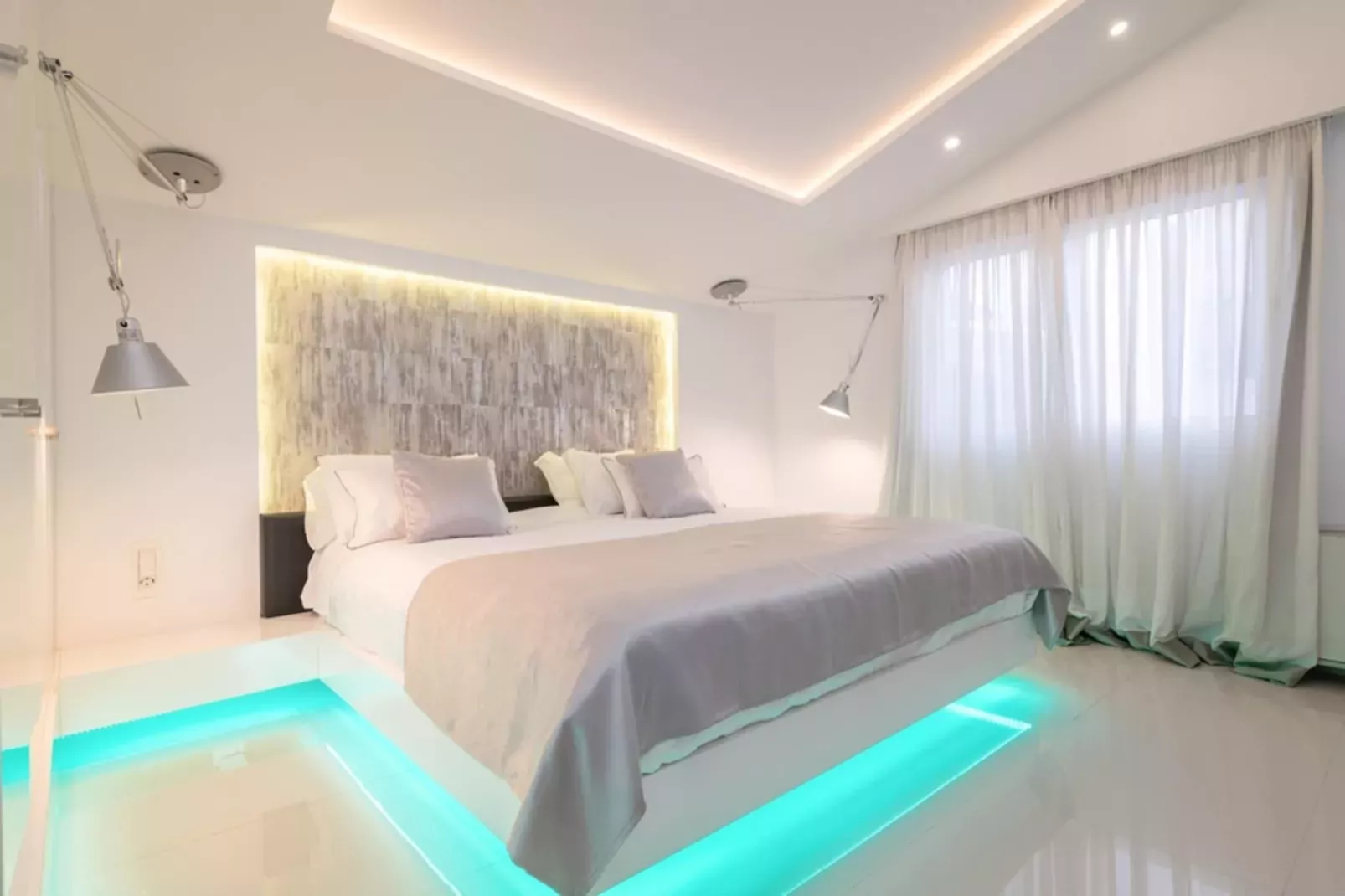 Luxury Villa Cavo Mare Meltemi with pool & jacuzzi-Slaapkamer