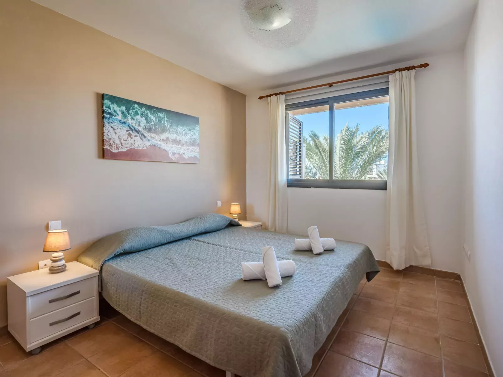 Vista oceano y piscinas Paraiso-Binnen
