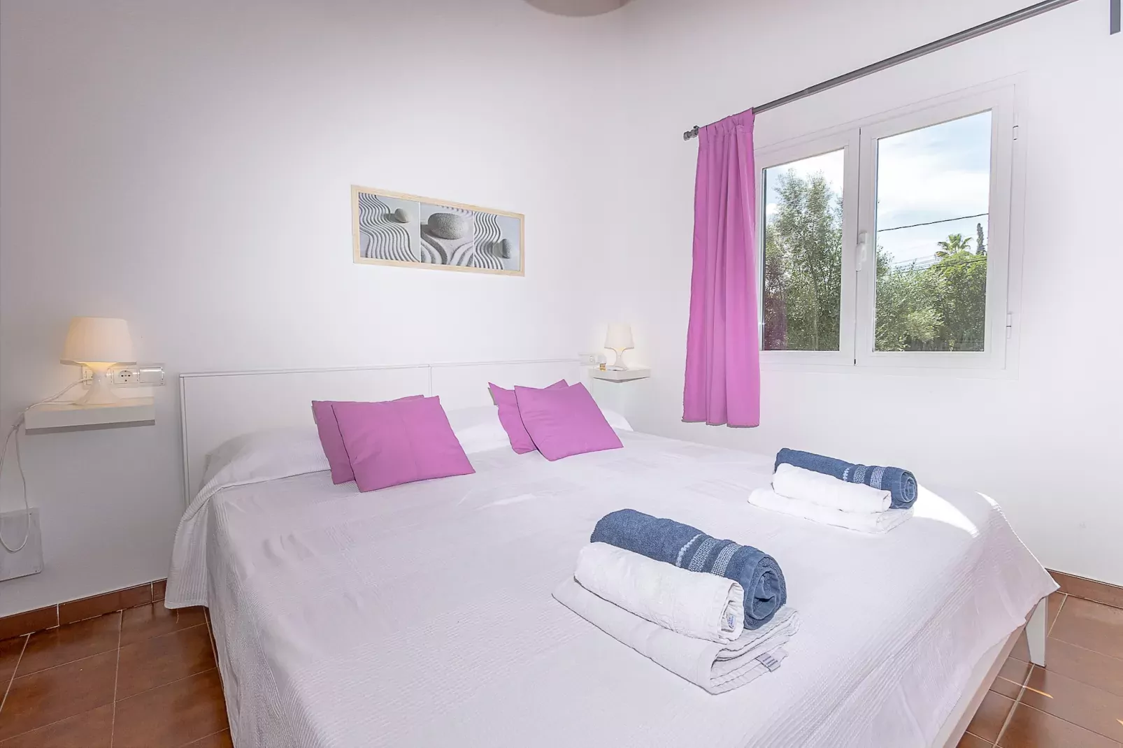 VILLA LAS PALMERAS IDEAL PARA TELETRABAJAR EN POLL-Slaapkamer