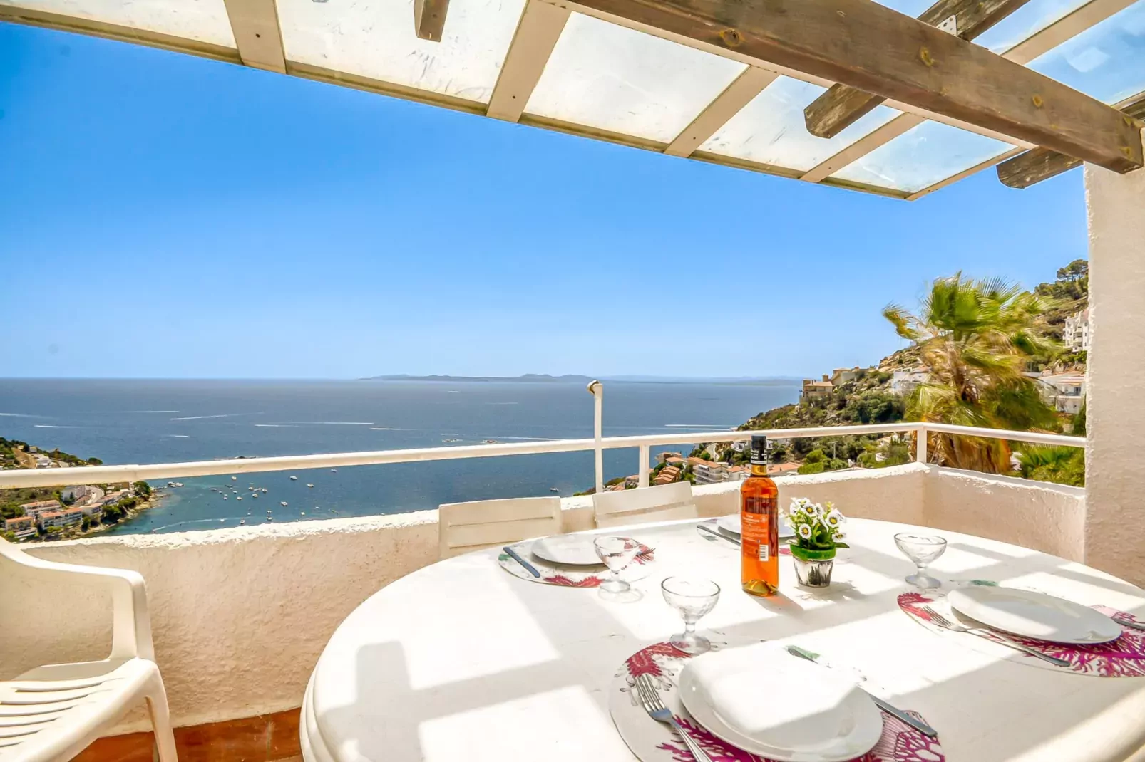 IBIZA BRAMER 9 Canyelles Roses-Uitzicht zomer
