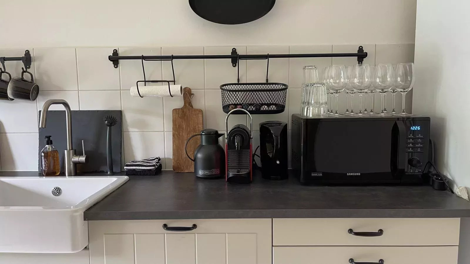 Grande gite Saint Martin le Redon-Keuken
