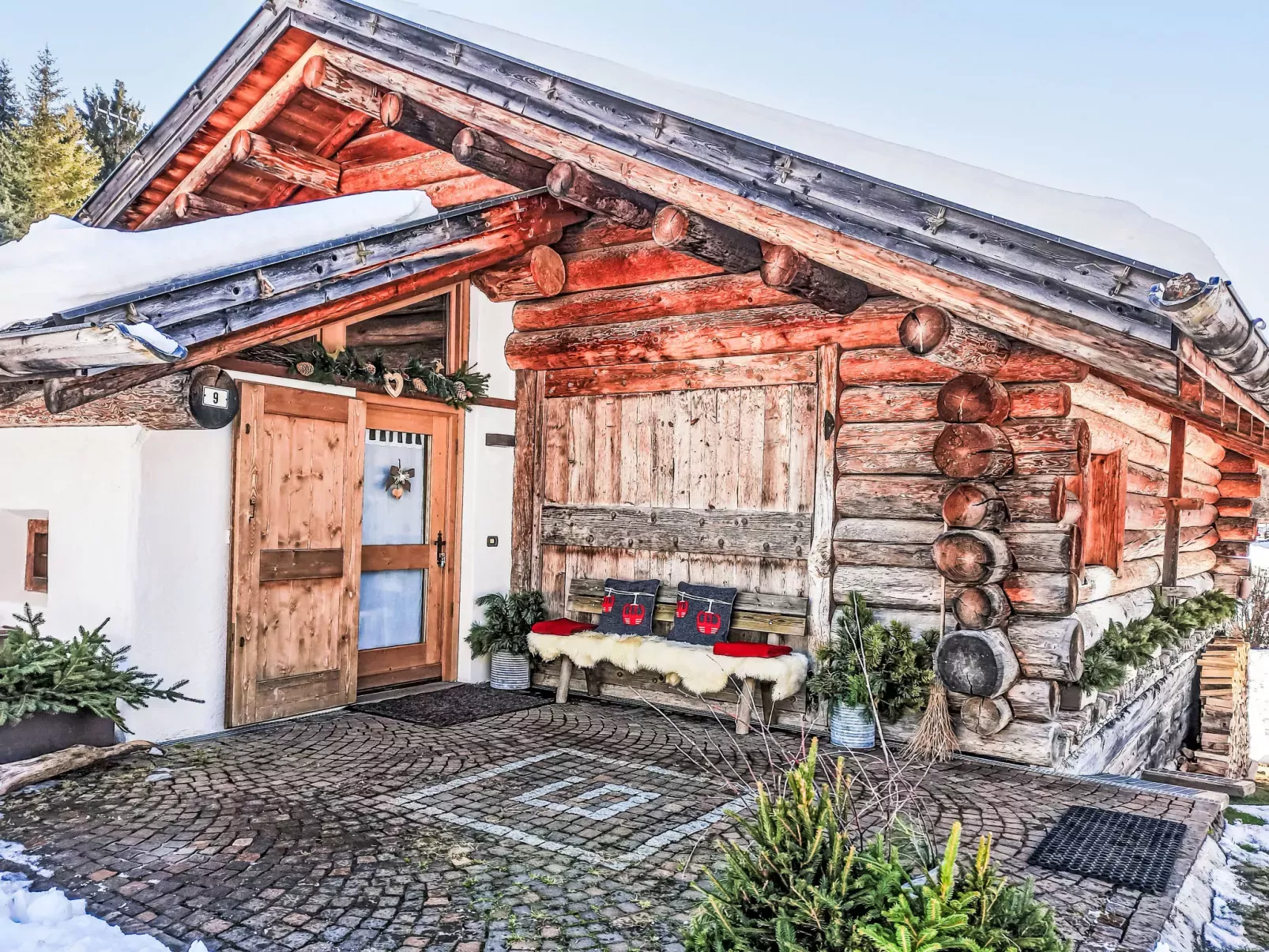 Chalet "Baita Tabià" Dolomites-Buiten