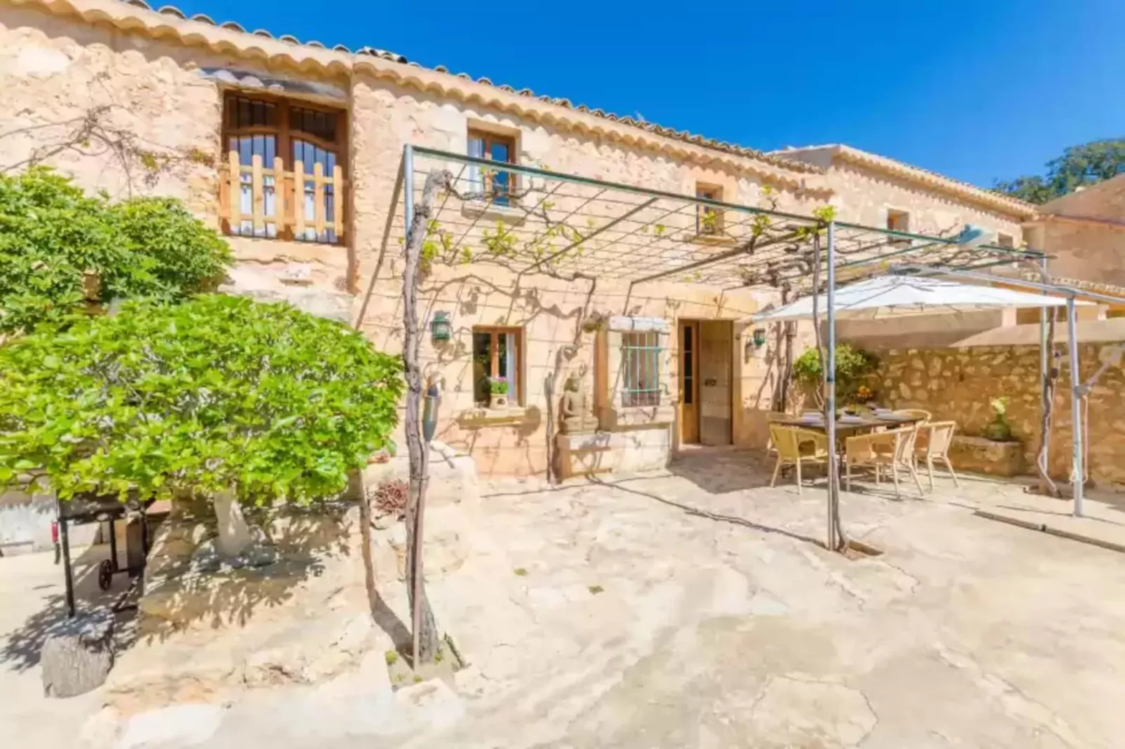 Finca Can Maria Costitx-Terrasbalkon
