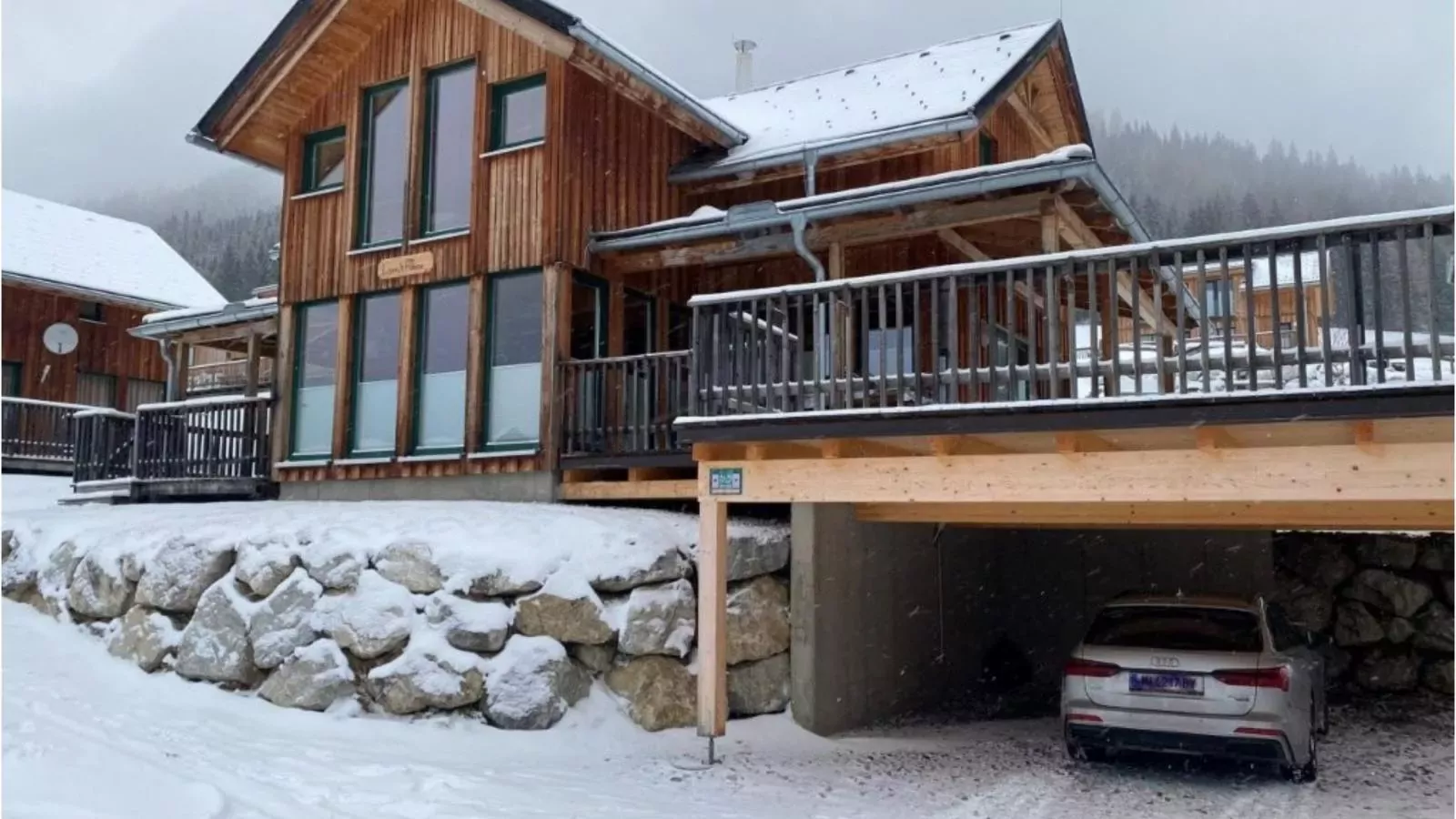 The Laerch-Exterieur winter