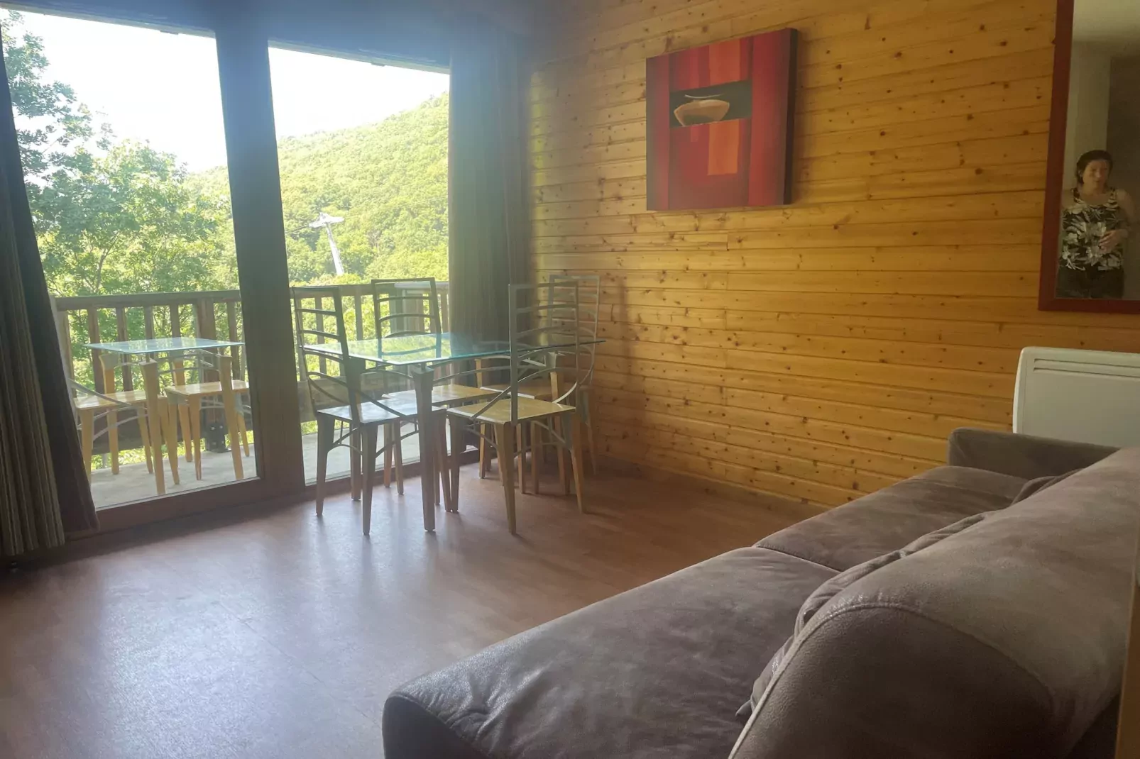 Hameau 3 103 - SPA & PISCINE appartement 6 pers-Woonkamer