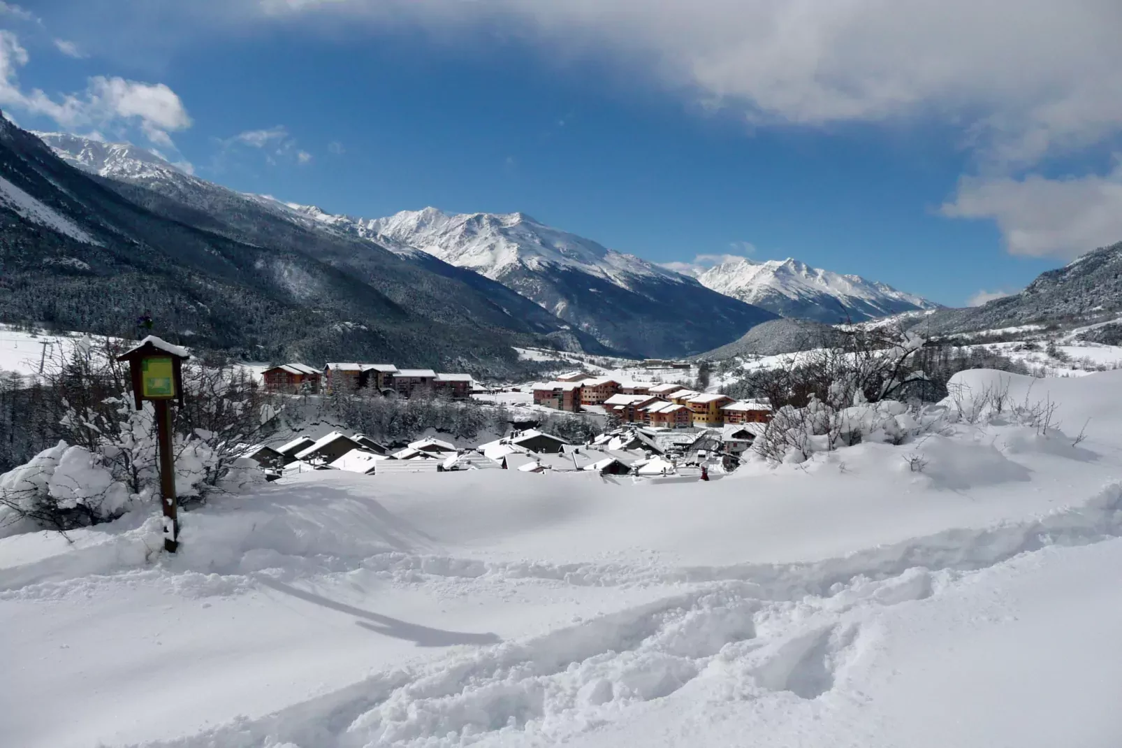 Balcons H 024 - PARC NAT. VANOISE appart. 6 pers.-Gebied winter 1km