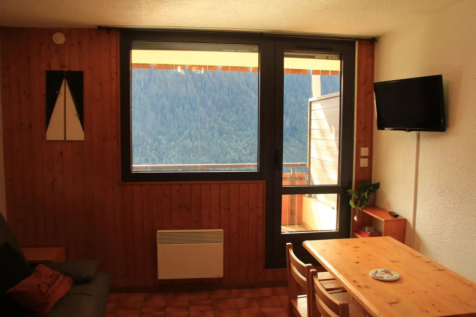 Hameau des 4 saisons HSC116  VIEW  & SUN 3 pers.-Woonkamer