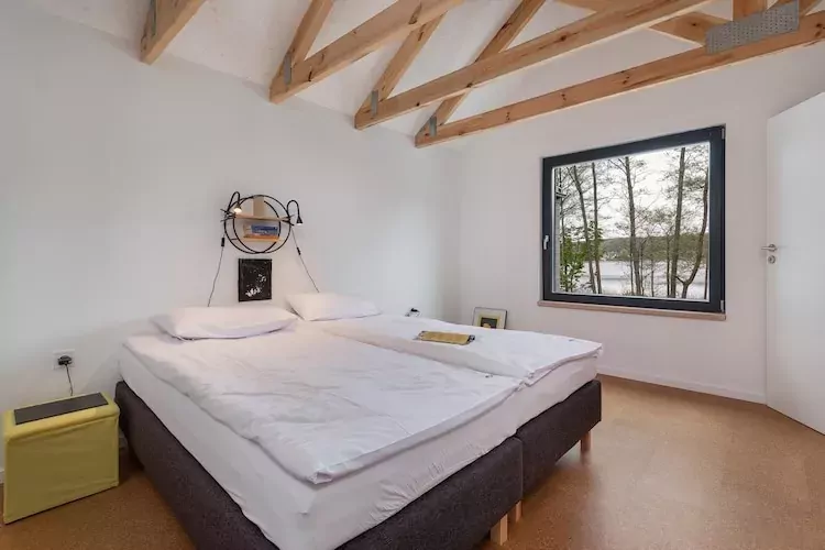 Domy wakacyjne dla 4 osób nad jeziorem Wisełka-Slaapkamer