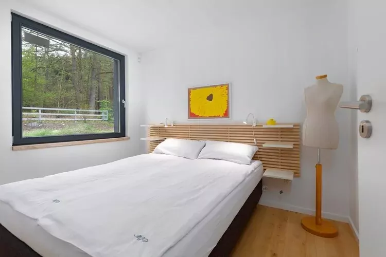 Domy wakacyjne dla 6 osób nad jeziorem Wisełka-Slaapkamer