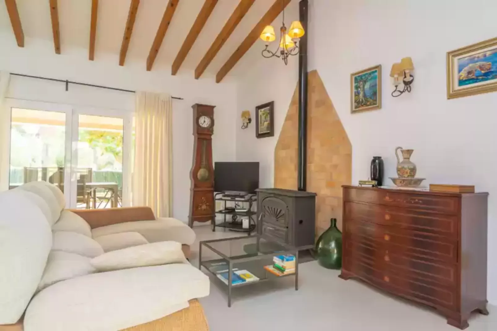 Casa El Cipres-Woonkamer