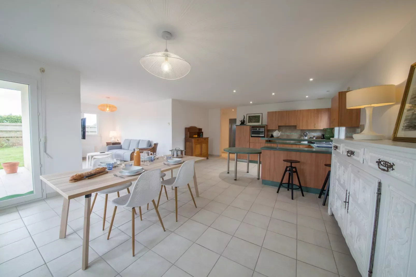 TY BIHAN - Portsall-Eetkamer