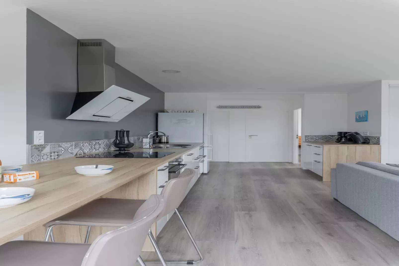 ROSCAROC - ENEZ AR BEG (côté jardin) - Portsall-Keuken
