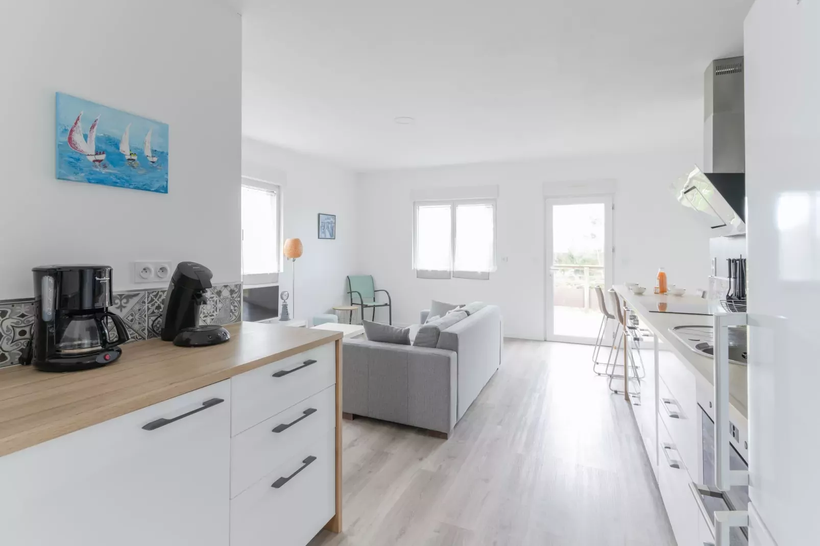 ROSCAROC - ENEZ AR BEG (côté jardin) - Portsall-Keuken