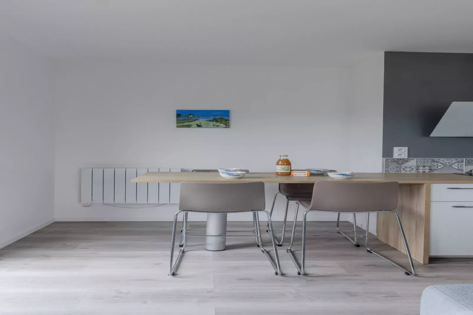 ROSCAROC - ENEZ AR BEG (côté jardin) - Portsall-Eetkamer