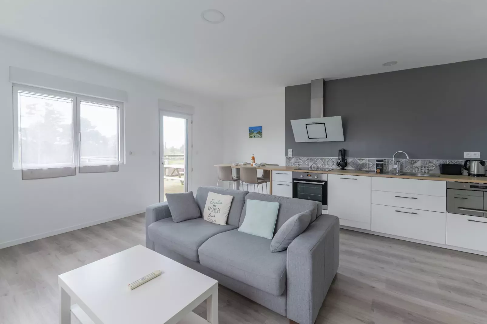 ROSCAROC - ENEZ AR BEG (côté jardin) - Portsall-Woonkamer