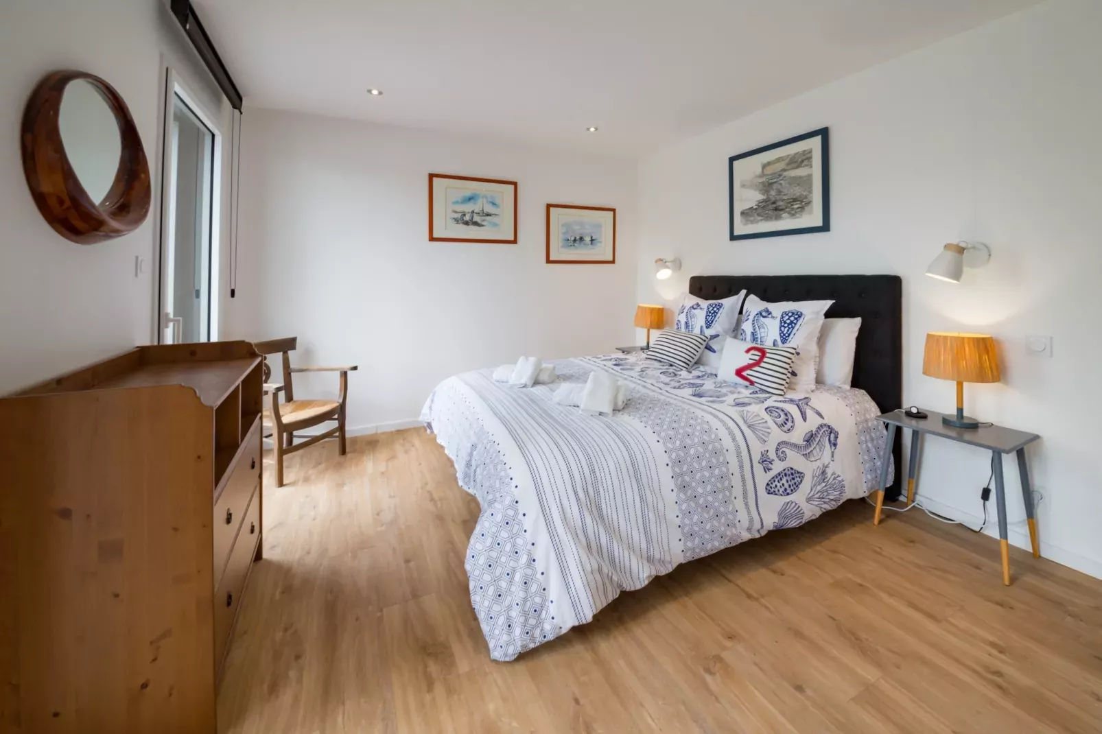 EOR GLAS - Portsall-Slaapkamer
