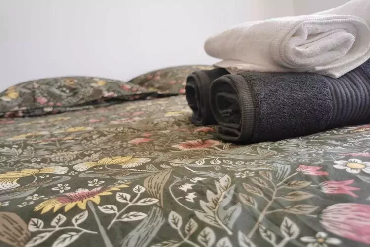 Mooi vakantiehuis met uitzicht op zee-Slaapkamer