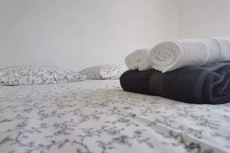 Mooi vakantiehuis met uitzicht op zee-Slaapkamer