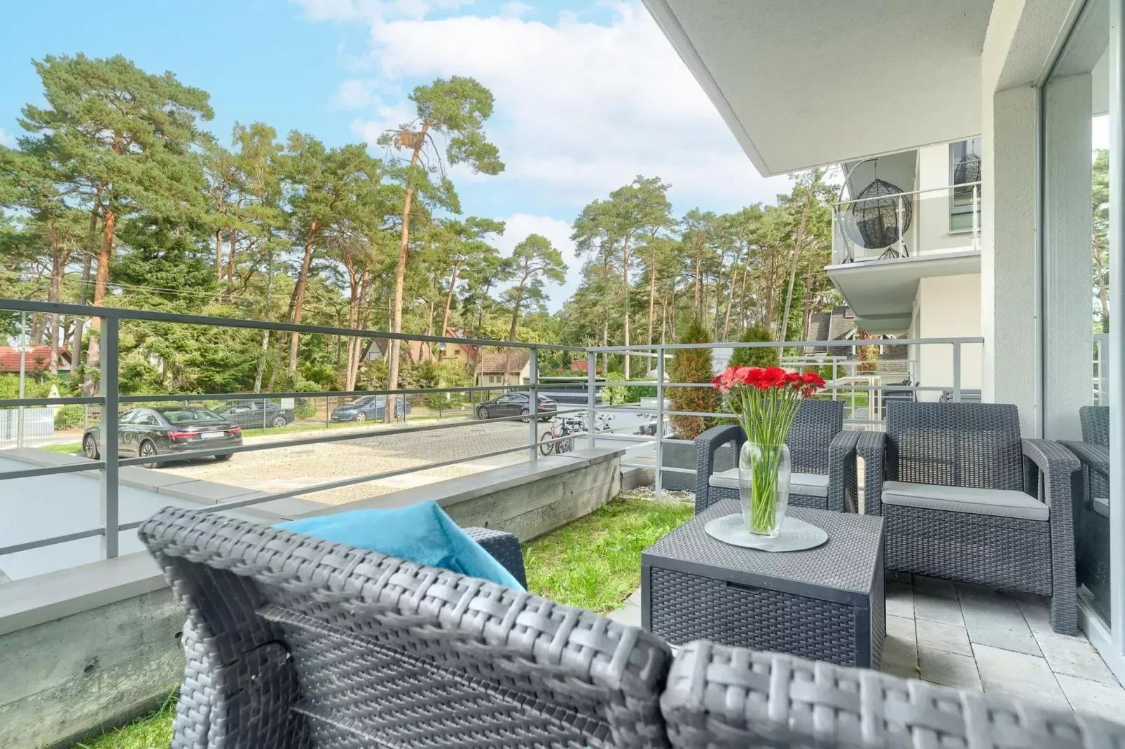 Apartament 4-osobowy Grunwaldzka 12A-2 Pobierowo-Terrasbalkon