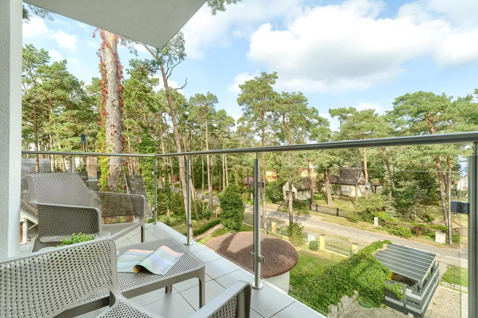 Apartament 4-osobowy Grunwaldzka 12C-21 Pobierowo-Terrasbalkon