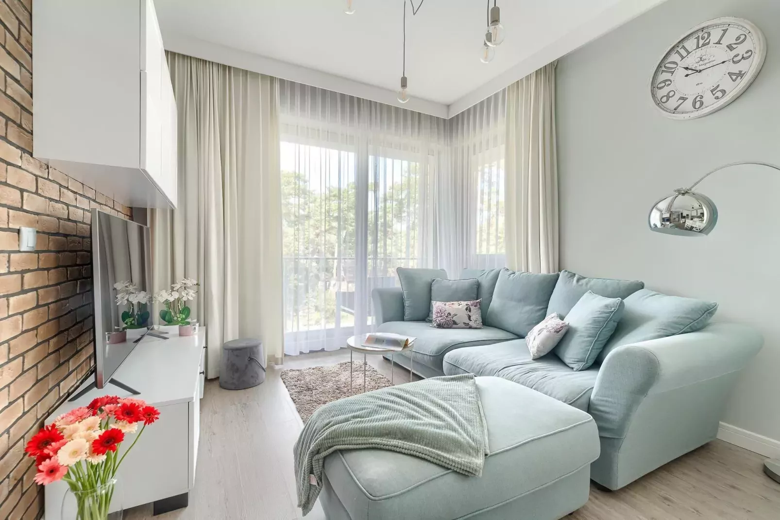 Apartament 4-osobowy Grunwaldzka 12C-21 Pobierowo-Woonkamer