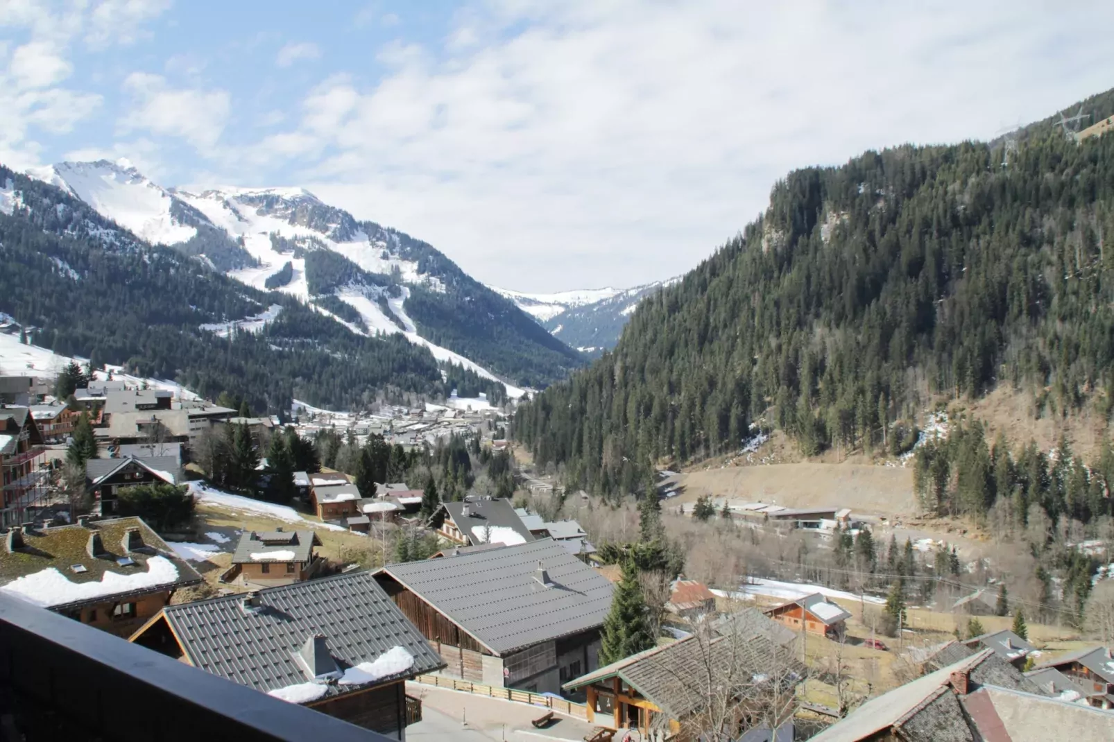 Castel des Neiges CSA4 CENTRE & VIEW  6 Pers.-Uitzicht winter
