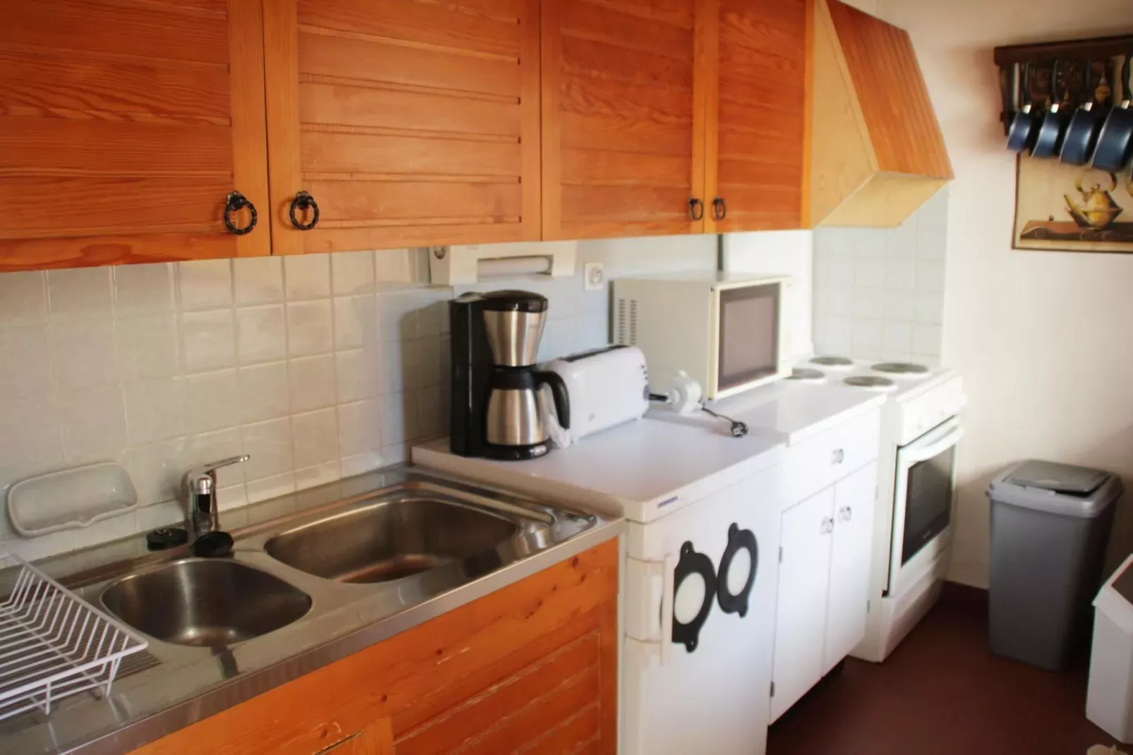 Castel des Neiges CSA7 CENTRE & VIEW  6 Pers.-Keuken