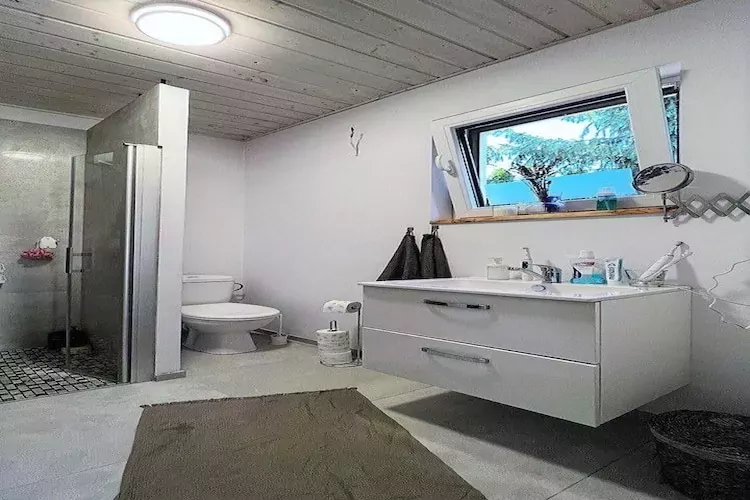 Budlejowy domek dla 4 osób w Kołczewie-Badkamer