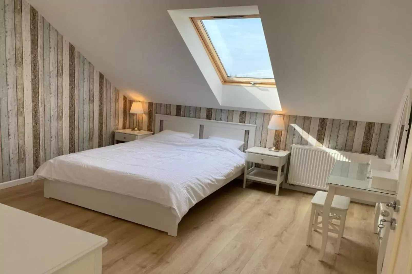Apartament niedziela-niedziela dla max 4 osób Grzybowo-Slaapkamer