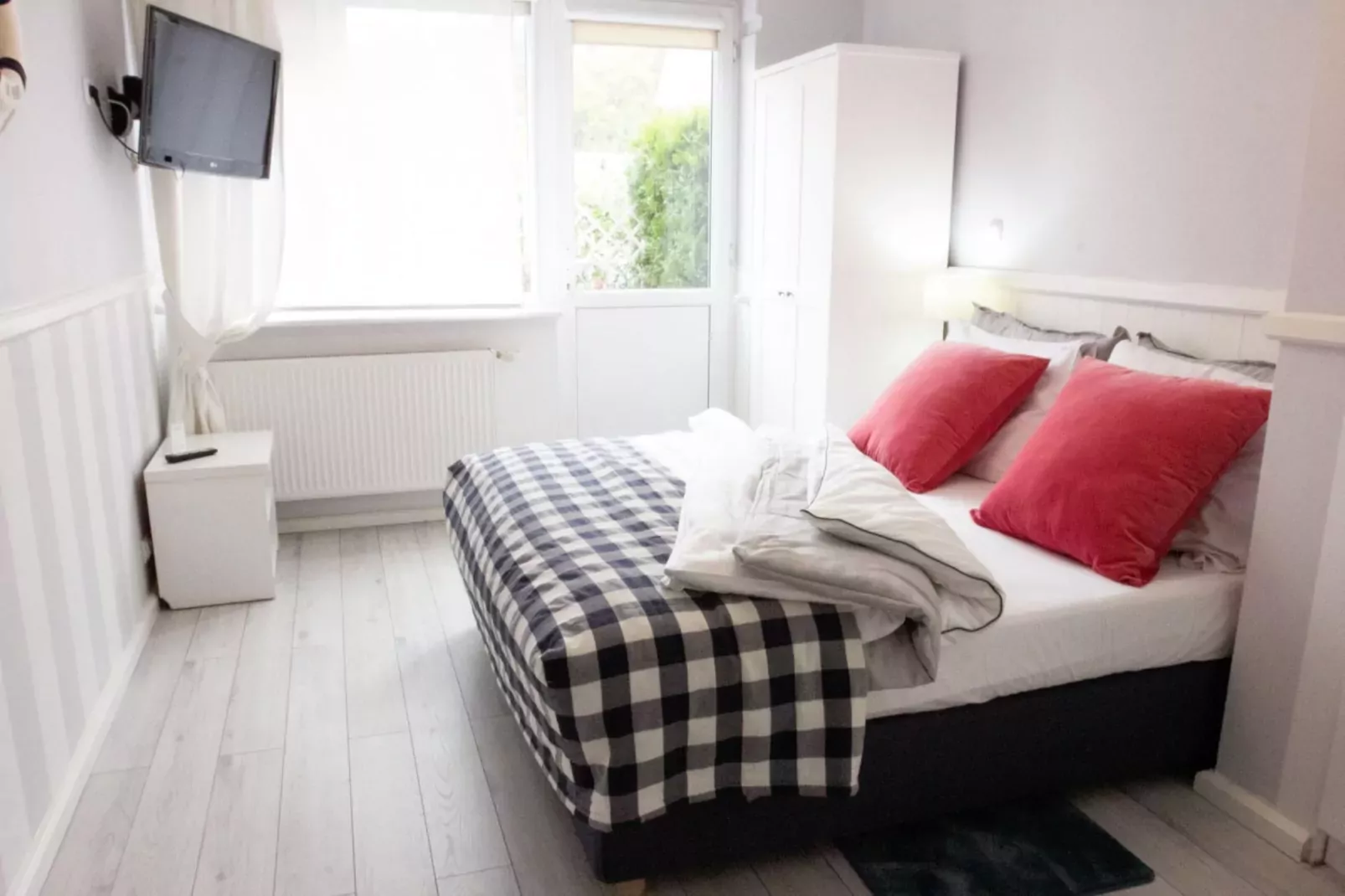 Studio 2-osobowe parter-Slaapkamer
