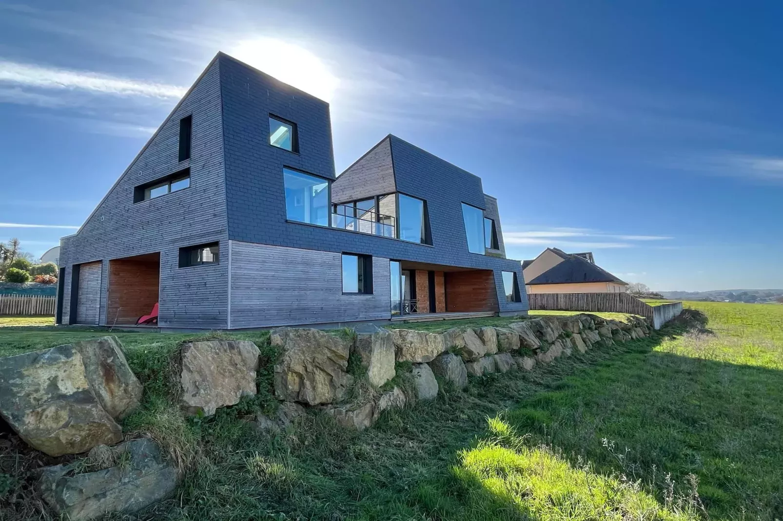 Studio bas Locquirec-Buitenkant zomer